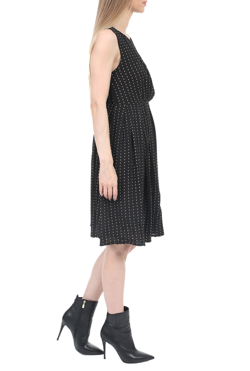 MOLLY BRACKEN-Γυναικείο mini φόρεμα MOLLY BRACKEN μαύρο 